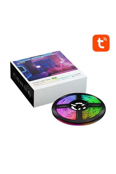 Gosund Kit inteligent cu bandă LED, 5 m, interior, compatibilitate Alexa+Goog...