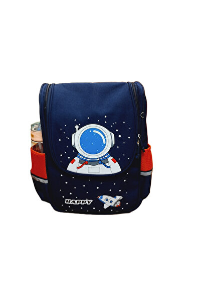 B4U Ghiozdan prescolari gradinita bleumarin baieti 1 compartiment Cosmonaut 6...