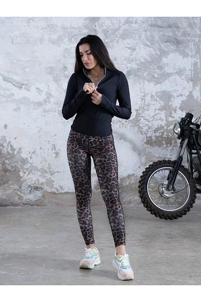 Joana Delaney Animal Print Fitness Leggings