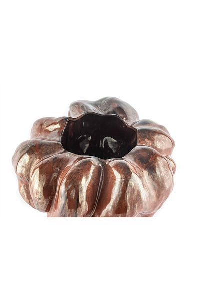 Mikasa Moor Coffee Textured Vase 35X30Cm