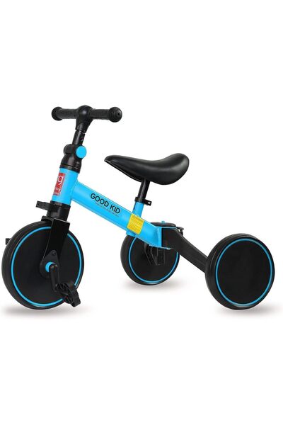 SKY TOUCH SKY-TOUCH 4 in 1 Kids Balance Bike Kids Tricycles for 1.5-5 Years, Toddlers Trike with Adjustable Se