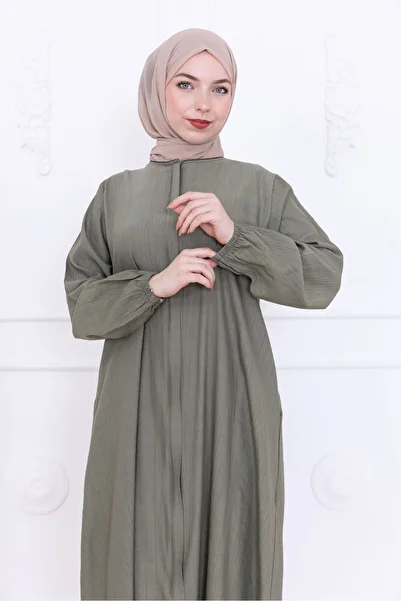 TESETTÜR FERACE GİYİM Strawberry Texture Double Set