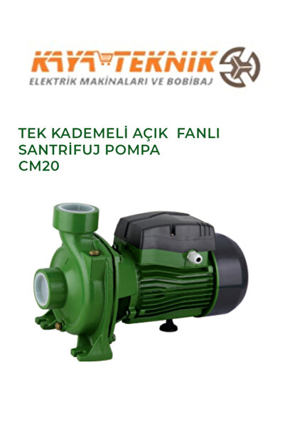 Atlantis TEK KADEMELİ AÇIK FANLI SANTRİFUJ POMPA
