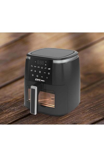 GVC PRO Digital Air Fryer Without Oil - 7 Liters - 1300 Watts - Black - GVC PRO-7011
