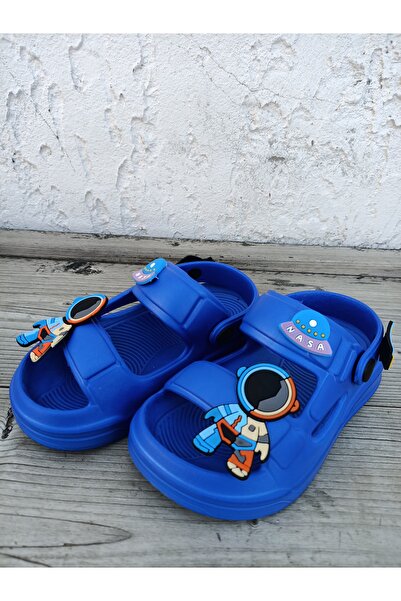 Huzurlu Adımlar Blue Alien Sandals / Slippers