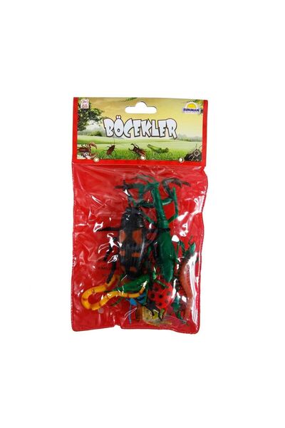 ÇEŞİT SEPETİM Boy's Toy Insects or Snakes in Bag - 1 Piece in Stock Will Be Sent Girl's Educational