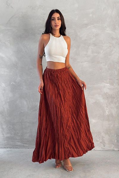 vikitekno Kraş Skirt Elastic Waist Standard Size 38/44 Size Compatible