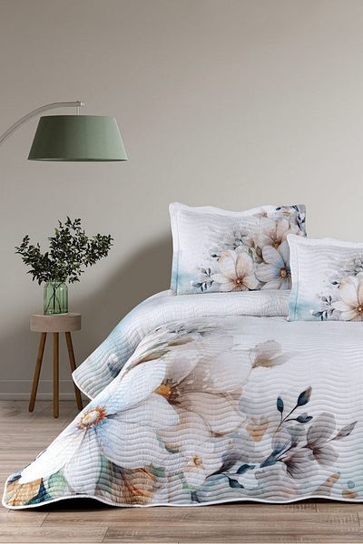 BELENAY HOME Longi 3 Piece Double Bedspread Set – Pique Set