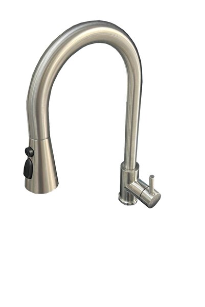 NSK Pull-Down Sink Faucet-Stainless Steel-Water Saving, Modern Design, Long-Lasting Use