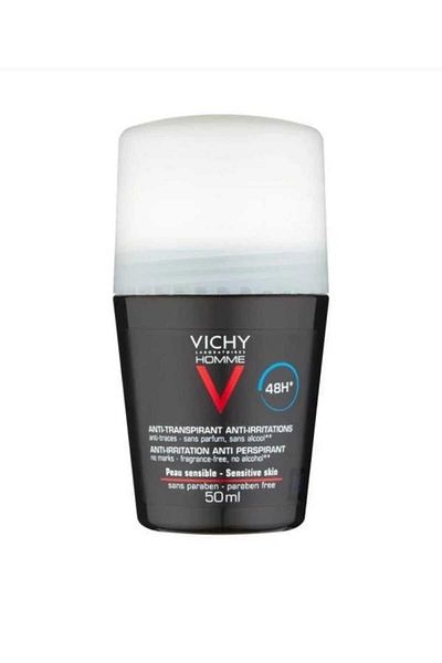 Vichy Home 48H Antiperspirant and Anti-Irritation Roll-On Deodorant 50ml