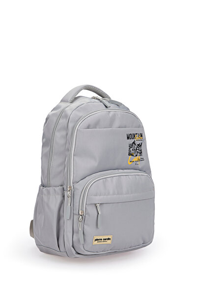 Pierre Cardin 1801311 Шкільний рюкзак Водостійкий Багатосекційний СІРИЙ