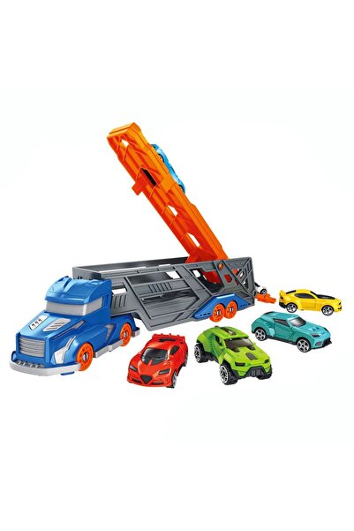 OEM Camion transportator cu platforma si 6 masinute ZY1237861