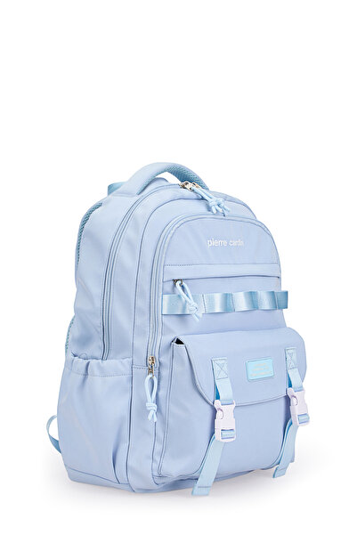 Pierre Cardin 2318 Okul çantası Suya Dayanıklı Çok bölmeli MAVİ