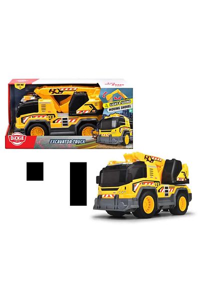 Dickie Excavator cu sunete si lumini 30 cm