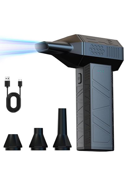 Shopi COSANO Jet Dry Blower, Super Jet Fan Blower 130000 RPM, Portable Mini Jet Blower with 3 Adjustable S