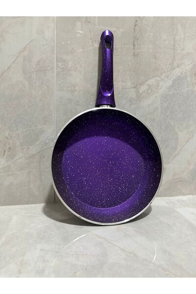 Pan-Dora Granit Tek Kulp 26 cm Mor Tava