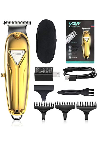 DAR VGR V-056 Professional Hair Clipper – Full Metal Electric Trimmer, Rechargeable, 111-7