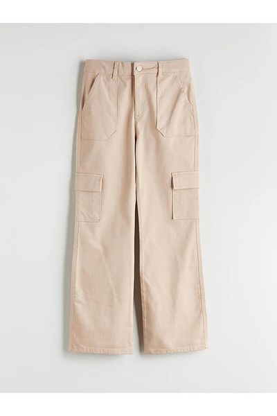 LC Waikiki Lcw Kids Wideleg Girl's Cargo Pants (W5)