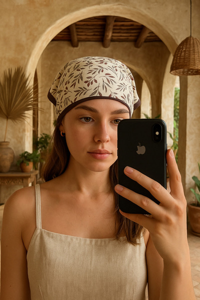 MOORİ Pamuklu Kaymaz Bandana