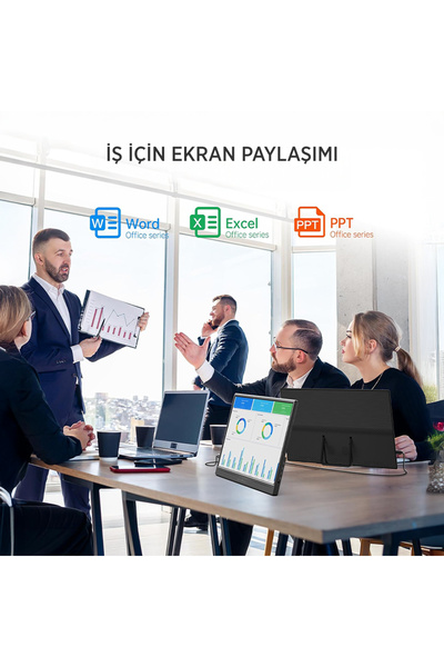 James Donkey JDP15 15,6″ 60Hz Full HD Taşınabilir IPS Monitör