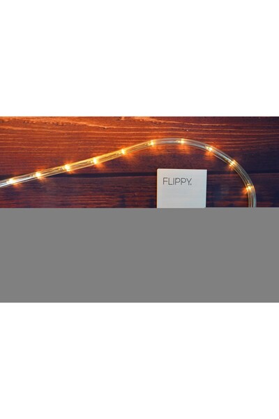 Teo Instalatie Craciun, 42 m, 1008 Led-uri ,Furtun Luminos, Alb cald, 8 jocuri de lumini, Transformator,