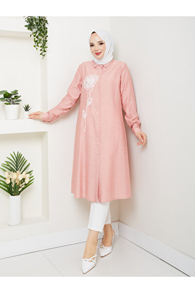 BELLİNA Kadın Yazlık Pamuk Polyester Tunik