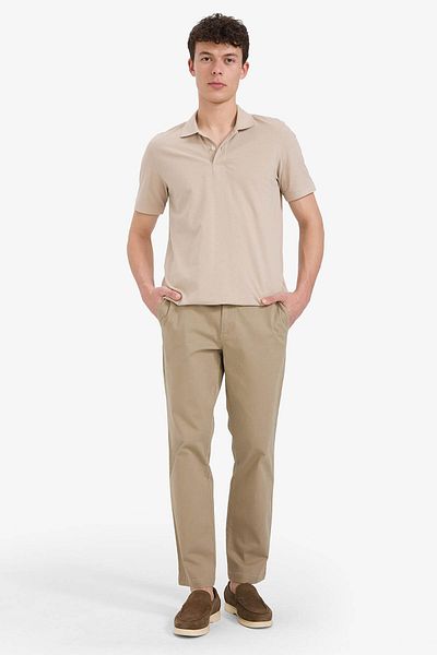 DeFacto Regular Fit Chino Light Brown Men's Trousers D7349Ax/Bn295