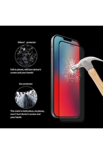 Teo Tempered Glass Film compatible with Oppo A5 2020 Full Glue Black