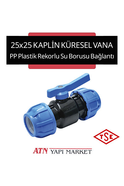 ATN صمام توصيل كروي بلاستيكي 25x25