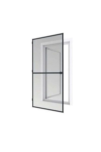 SOLIDON Complete Mosquito Screen Kit for Door, SOLIDON, Hinged, 200 x 100 cm, Anthracite Gray RAL7016