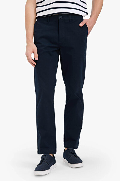 DeFacto Navy Blue Men's Trousers D7349Ax/Nv91