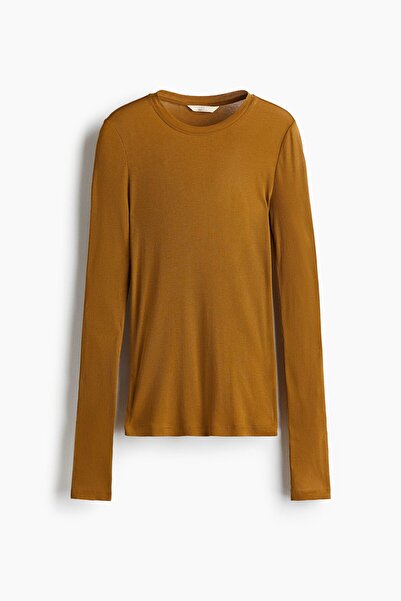 H&M Ribanalı ve Pima Pamuklu Üst