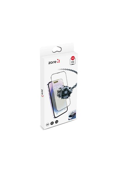 kilifone متوافق مع هاتف iPhone 13 Pro Max - زجاج هادي مع جهاز محاذاة واقي الشاشة - أسود - T27273