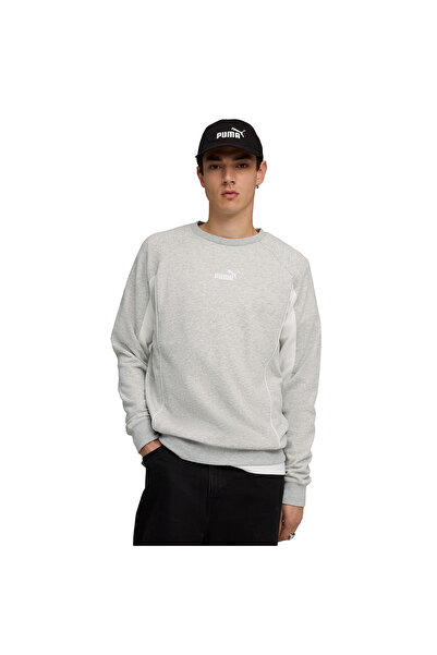 Puma Sport Crew Tr Men's Gray Casual Style Sweatshirt 68824604