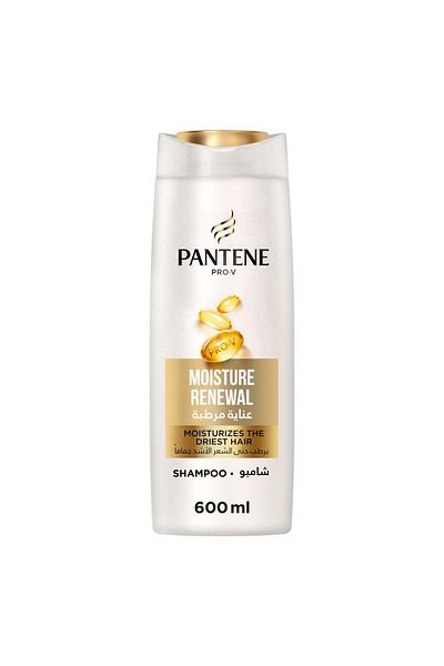 Pantene Pro-V Moisture Renewal Shampoo Moisturizes Driest Hair 600ml