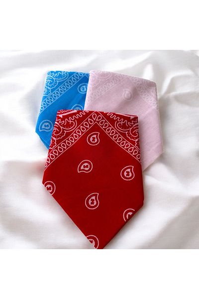 ALS Tasarım Dünyası Unisex 3-Piece Ethnic Patterned Purple, Light Brown and Gray Color 100% Cotton Multi-Purpose Bandana