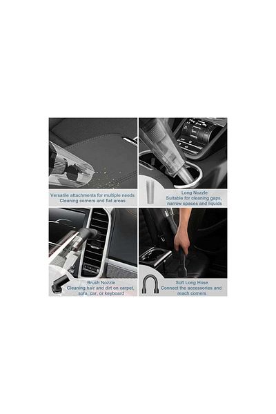 OEM Premium Car Vacuum Cleaner, Portable, Corded And Accessories Included