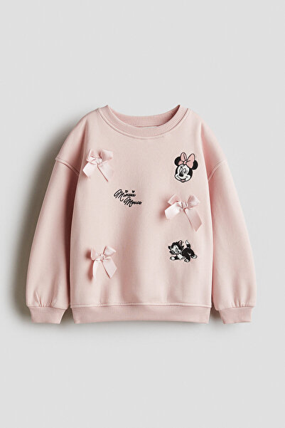 H&M Baskılı Sweatshirt