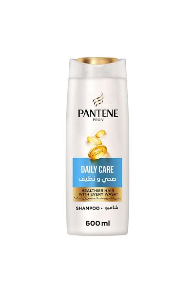 Pantene Pro-V Daily Care 2 In 1 Shampoo Healthier Hair With Every Wash 600ml