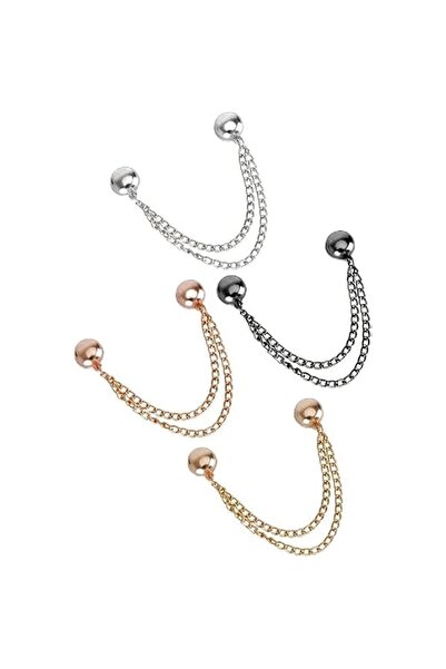 Generic 4 قطع من مشابك الملابس المغناطيسية متعددة الوظائف، مشابك ملابس مع سلس...