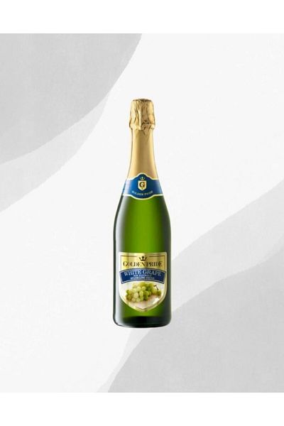 Golden Pride NonAlcoholic Sparkling Drink White Grape Wine-ملي 750x3