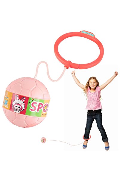 Teo Jumping Ball, , Rope Type Hula Hoop, Circle 12 cm, Rope 52 cm, Ball 12 x 11 cm, Light Function