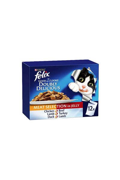 Felix Selected Meats Cat Food - 12X85g