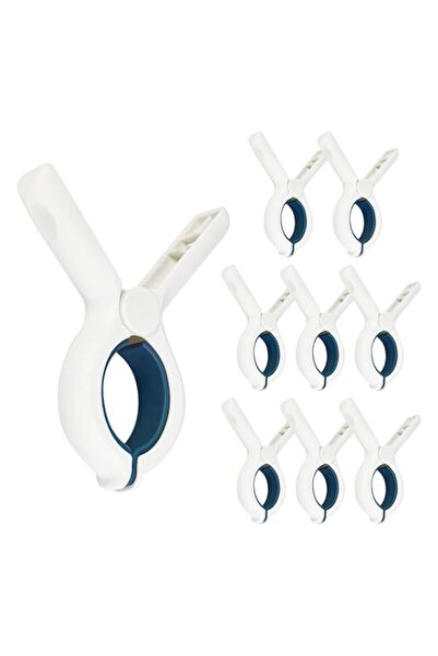 Generic TRENDYSUPPLY عبوة من 9 مشابك مناشف الشاطئ، مشابك غسيل بلاستيكية، مشاب...