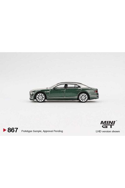 mini gt 1:64 Bentley Flying Spur White Sand Verdant Diecast Model Car