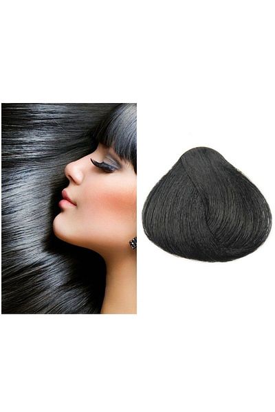 Fanola Vopsea de Par 1.0 Tehnica Permanenta - Color Cream Negru 100ml
