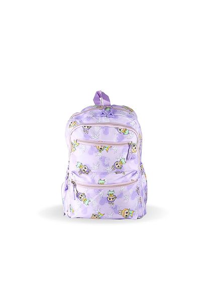 genric Bobo Character Print School Backpack (16")
