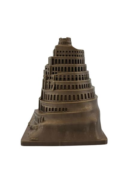 Vera 3D Tower of Babel Decorative Model