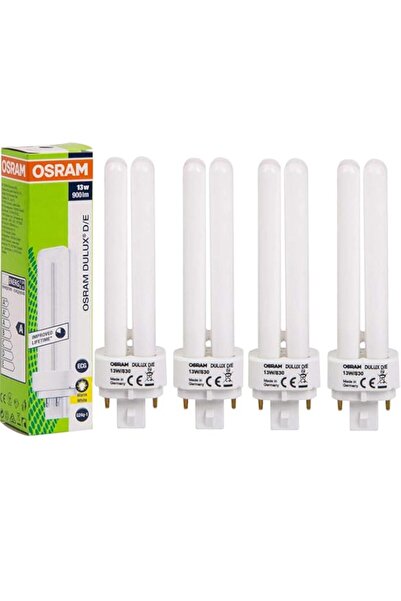 Generic Osram Home Decorativeand Durable 13 Watts 4 Pin Day Light CFL Bulb (P...