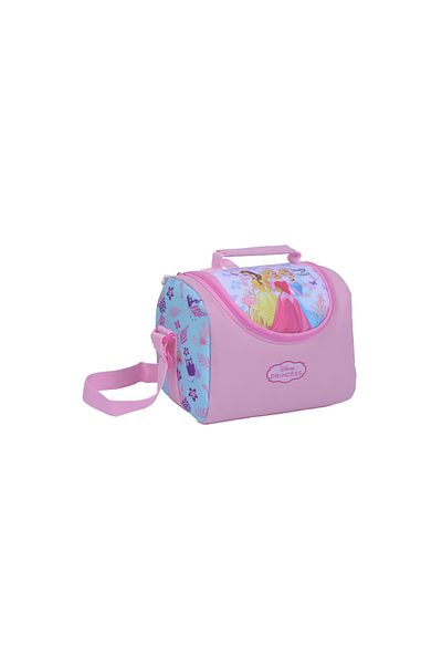 PRİNCESS LUNCH BAG W/Characters Pink Color